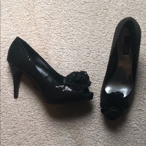 White House Black Market Black heels